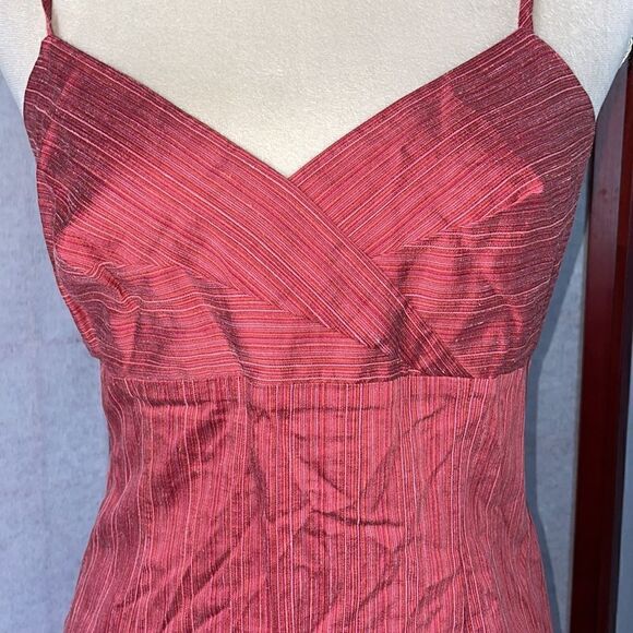 Anthropologie Isabella Bird Multicolored Striped Fitted Dress (Size: 8P) - Picture 5 of 13